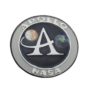 NASA Apollo Refrigerator Locker Magnet Souvenir Space Center Houston‎ Texas USA